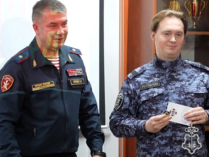 В Архангельске отметили день вневедомственной охраны Росгвардии