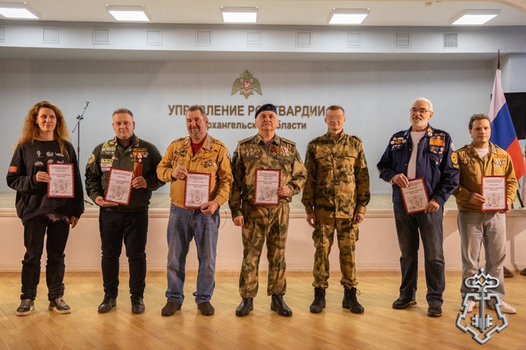 В Управлении Росгвардии по Архангельской области состоялся концерт к 10-летию Росгвардии