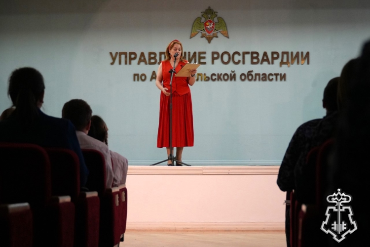 В Управлении Росгвардии по Архангельской области состоялся концерт к 10-летию Росгвардии