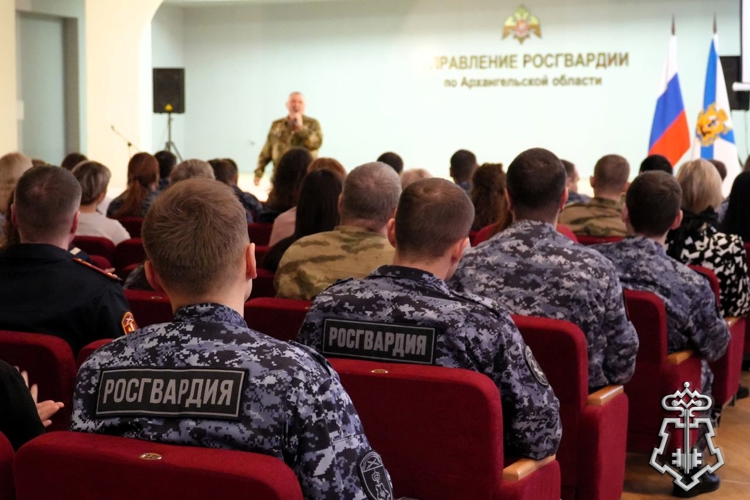 В Управлении Росгвардии по Архангельской области состоялся концерт к 10-летию Росгвардии