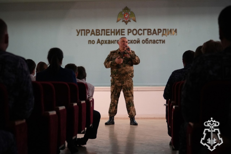 В Управлении Росгвардии по Архангельской области состоялся концерт к 10-летию Росгвардии