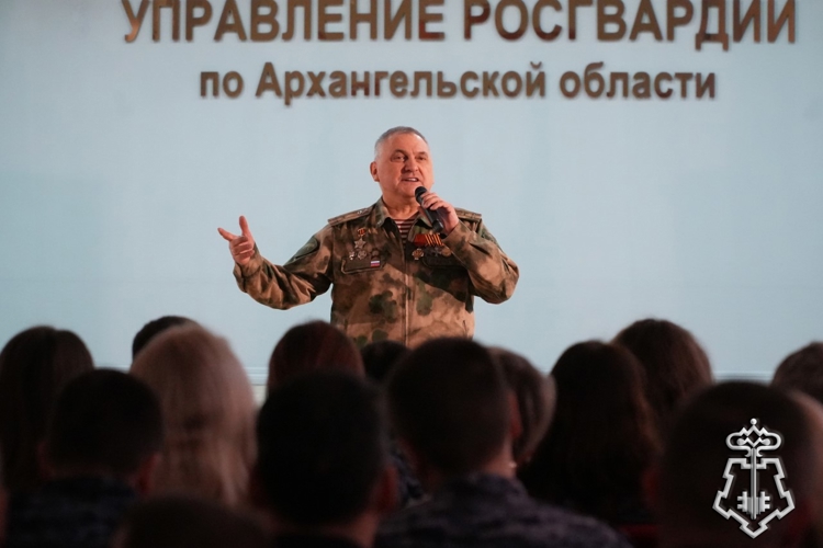 В Управлении Росгвардии по Архангельской области состоялся концерт к 10-летию Росгвардии