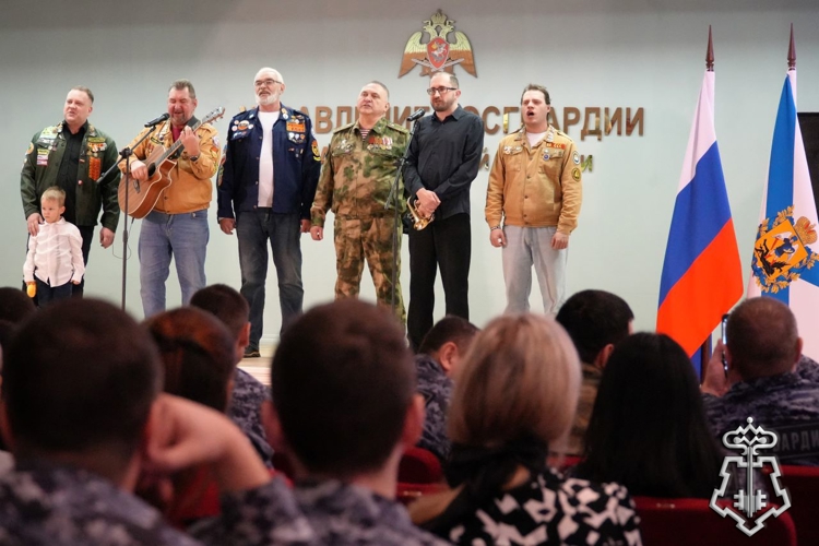 В Управлении Росгвардии по Архангельской области состоялся концерт к 10-летию Росгвардии