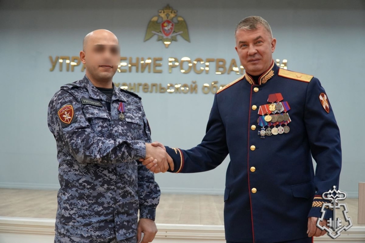 В Управлении Росгвардии по Архангельской области состоялось торжественное собрание по случаю профессионального праздника