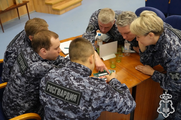 В Архангельске прошёл тематический квиз в честь юбилея Росгвардии