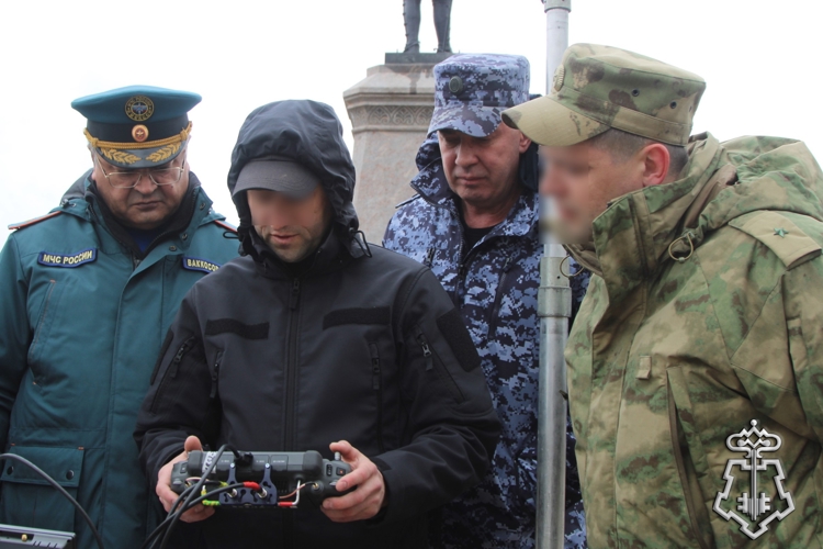 Cотрудники вневедомственной охраны Росгвардии приняли участие в пожарно-тактическом учении в Архангельске.
