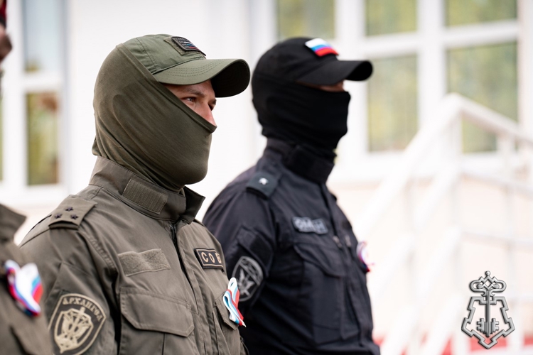 В Архангельске представители Росгвардии приняли участие в мероприятиях, посвящённых Дню России