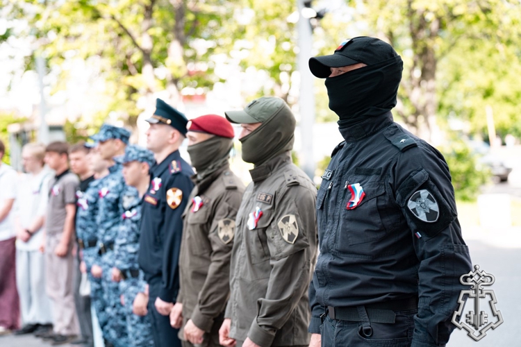 В Архангельске представители Росгвардии приняли участие в мероприятиях, посвящённых Дню России