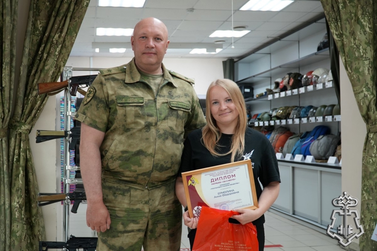 Представительница Регионального центра «Патриот» стала лауреатом всероссийского фотоконкурса «В объективе Росгвардия»