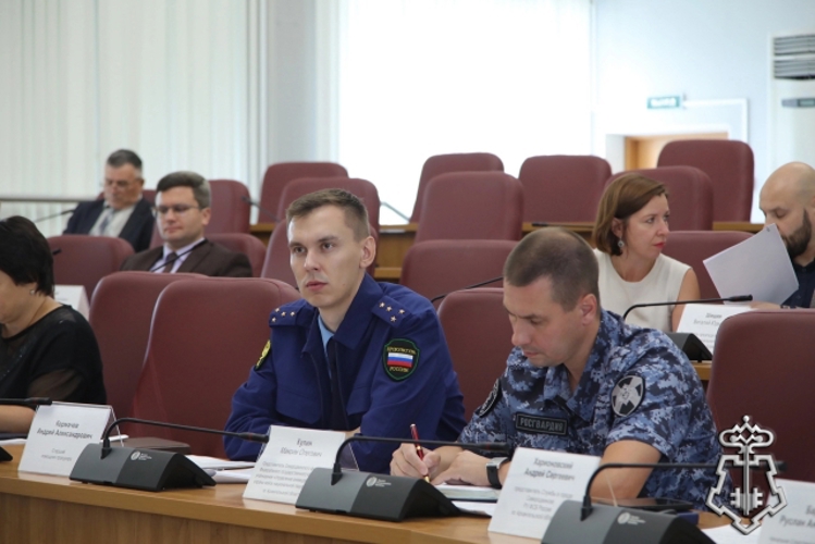 Представитель Росгвардии принял участие в заседании антитеррористической комиссии в Северодвинске