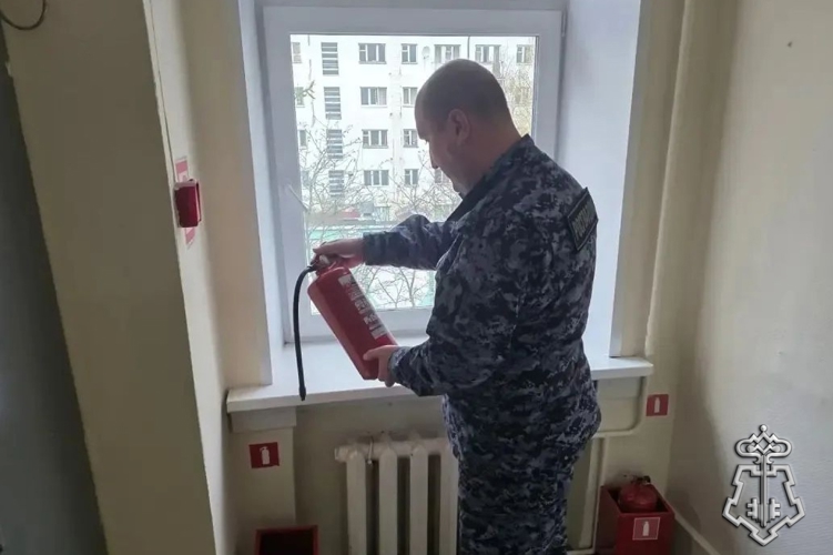В подразделениях Росгвардии Архангельской области усилены меры противопожарной безопасности